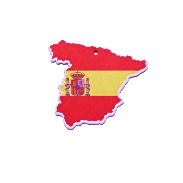 Fresh Duft Lufterfrischer Autoduft Duftbaum Flagge Spanien 10 Stück in