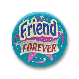 Beistle Friend Forever Satin Button