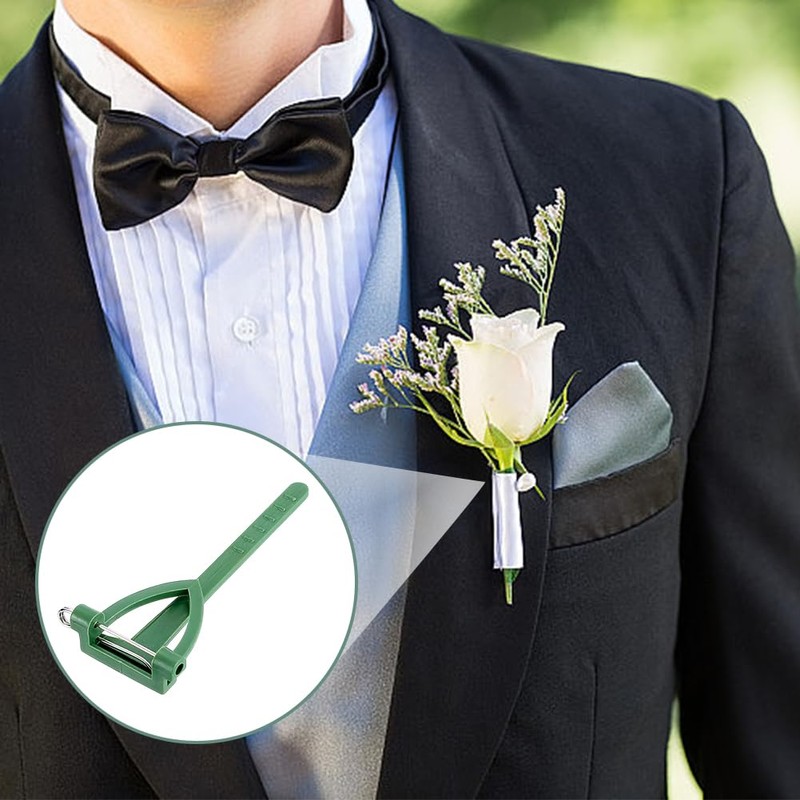 PLIGREAT 90 Stück Sicherheitsnadeln Aus Kunststoff Für Ansteckblumen Dreieckige Sicherheitsclips