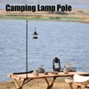 Camping Lantern Stand Portable Lightweight Outdoor Camping Aluminum Alloy Lamp