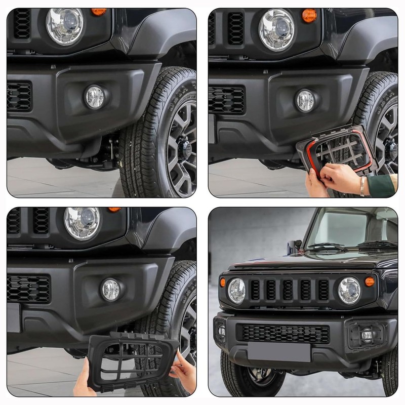Archaic Front Fog Light Protector for Suzuki Jimny Sierra JB74