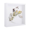 ASelected 3D Shadow Box Frame, White 8x8 inch Picture Frame
