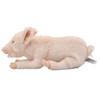 Plush Soft Toy Lying Pig by Hansa. 28cm. 4944