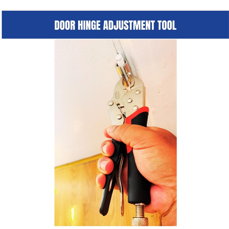 Door Hinge Adjustment Tool, Heavy Duty Hinges Gap Wrench, Easy