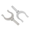 2Pcs Rowlock Socket Bracket 2in Aluminum Portable Durable Side Mount