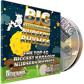 Mr Entertainer Big Karaoke Hits of Nursery Rhymes - Double CD+G (CDG) Pack. Top 40 Greatest Childrens Songs. With Karaoke & Vocal Versions