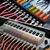Nilight 12 Way Fuse Block with Negative Bus 12V Blade