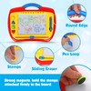 Playkidz Magnetic Drawing Board Toy for Kids, Large Color Doodle