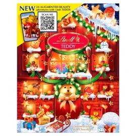 Lindt Teddy Augmented Reality Advent Calendar 250g