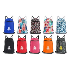 Skog Å Kust GymSak 2-in-1 Drawstring Cinch Bag with Removable Waterproof Dry Bag | by Skog Å Kust | Tie Dye