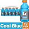 Gatorade Thirst Quencher, Cool Blue, 12 Fl Oz (Pack of