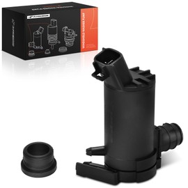 A-Premium Windshield Washer Pump Compatible with Honda Accord 2008-2017, Accord Crosstour 2010-2011 & Subaru Forester 2006-2018, Impreza, Crosstrek, XV Crosstrek, WRX, WRX STI & Acura TSX, RLX, RL