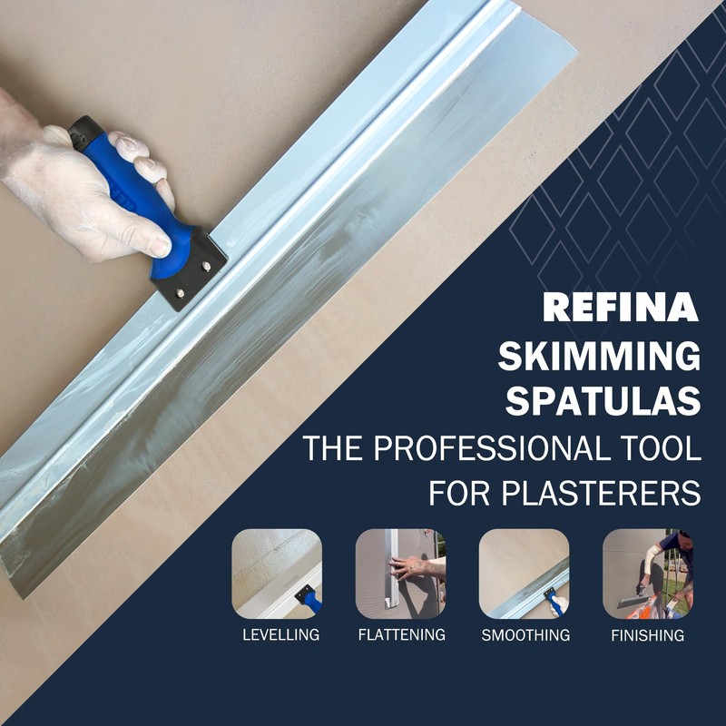 REFINA Skimming Spatula for Plasters, Renders, & Compounds - 12"