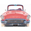 SS11042 Classic Pink Car Coupe 1955 Stand in Cardboard Cutout
