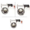PROCNC Ignition Switch Gas Cap Seat Lock Keys Set Fit