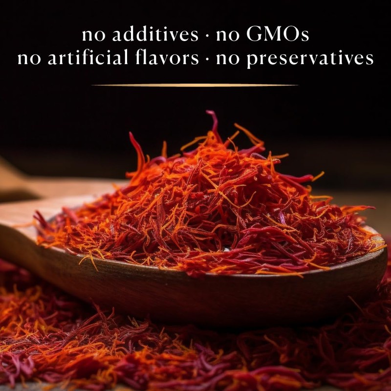 Cook’s, Premium Negin Grade Saffron Threads, Premium Dark Red Saffron