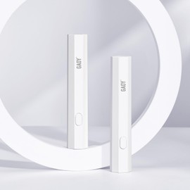 GAOY Handheld UV Light for Gel Nails, Mini Nail Lamp, Portable Cordless Rechargeable, Fast Curing, Octagon White