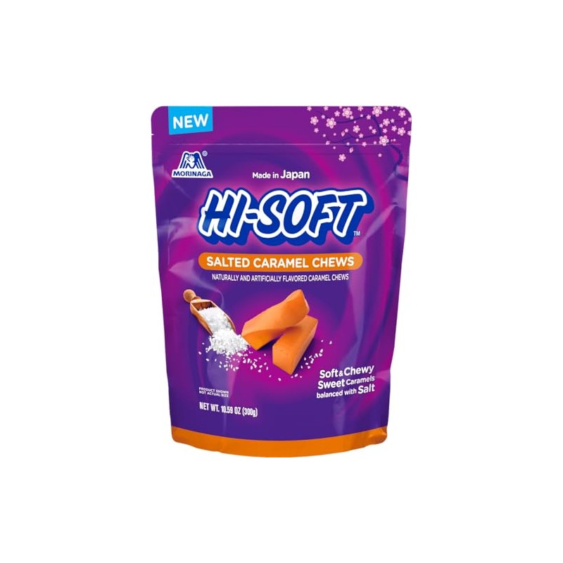 HI-SOFT Salted Caramel Chews Stand Up Bag 10.59 oz