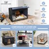 Explore Land Pattern Dog Crate Cover for 48 Inches Wire