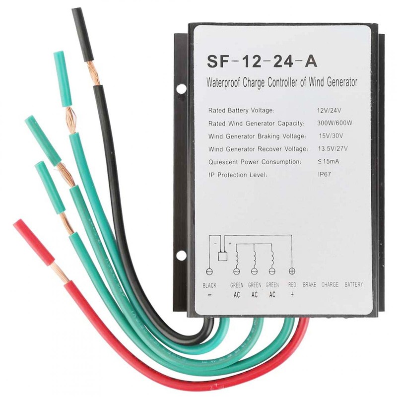 Tyenaza Wind Generator Controller, Wind Turbine Regulator - Waterproof Wind