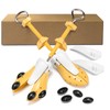 RIRPUAE Shoe Stretchers for Men Women Wide Feet, 4-Way Adjustable