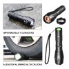 Linterna Recargable Lampara Ultravioleta Y Blanco Camping Blanco Y Luz