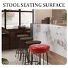 PRETYZOOM 13-Inch Round Bar Stool Seat Cushion Replacement, PU Foam