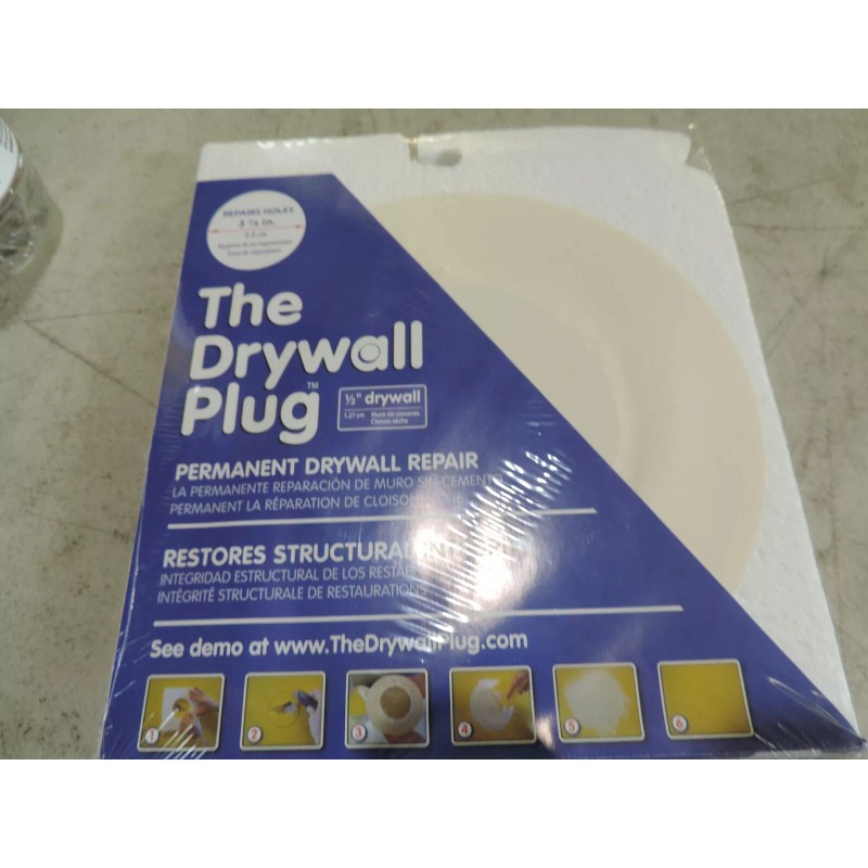The Drywall Plug DP123 1/2" x 3-7/8" Drywall Repair Plug