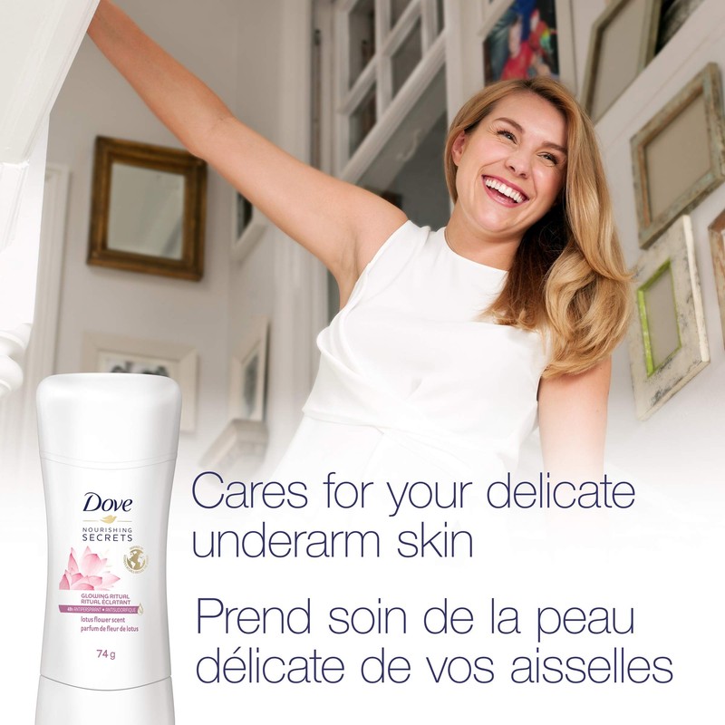 Dove Nourishing Secrets Antiperspirant Lotus Flower Scent 74 g