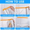 LLPT Tape and Drape Pre-Taped Masking Film | 2-Pack |