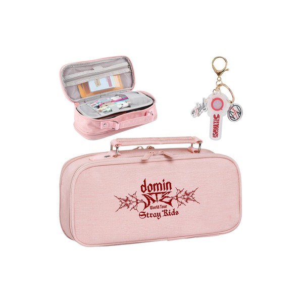 Stray Merch SKZ Stay K-Pop Pencil Case Pink - Multifunctional
