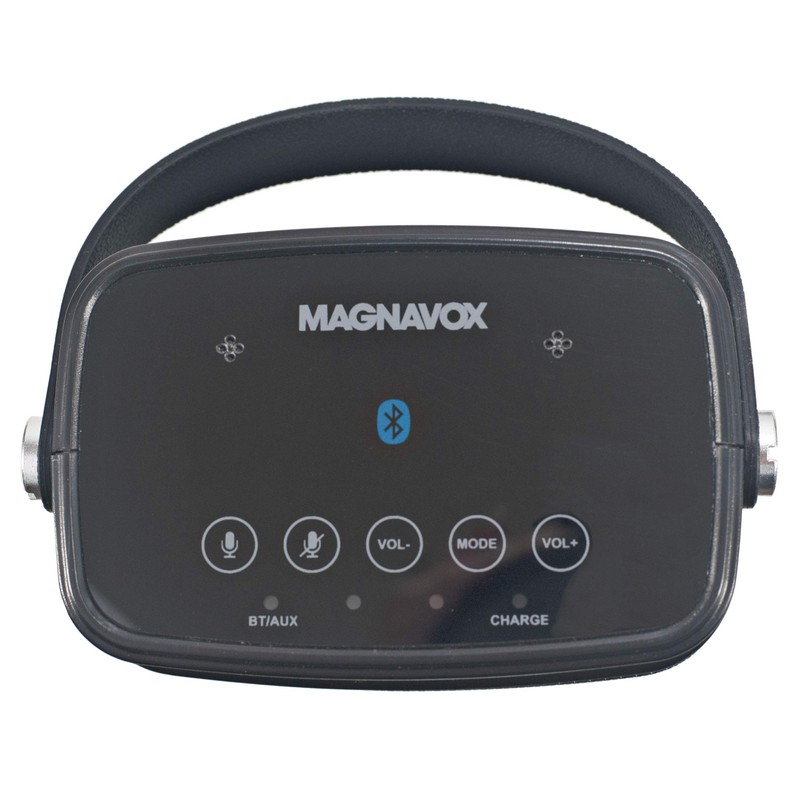 Magnavox MSH317 Waterproof Alexa Voice Activated Bluetooth Speaker in Black