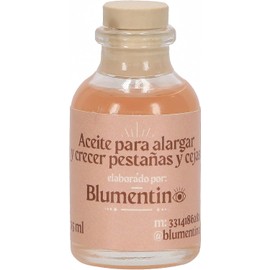 Aceite Para Alargar Y Crecer Pestañas Y Cejas Unisex - Ayuda al fortalecimiento y crecimiento de pestañas y cejas - Funciona como desmaquillante de ojos - Elaborado artesanalmente - 25ml.