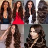 Tuheerst Lace Closure Brazilian Human Hair Lace Closure 4x4 Body