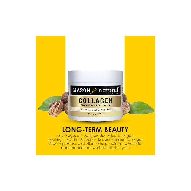 Mason Natural Vitamins Collagen Beauty Cream 100% Pure Collagen Pear