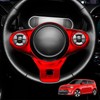 Steering Wheel Trim Cover Compatible with Kia Soul 2020-2026 Accessories