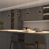 ziidoo Modern Black Pendant Light Globe Chandelier,90 Degree Rotation Arbitrarily