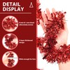 Tinsel Christmas Tree Red 4 x 3 m Garland Christmas