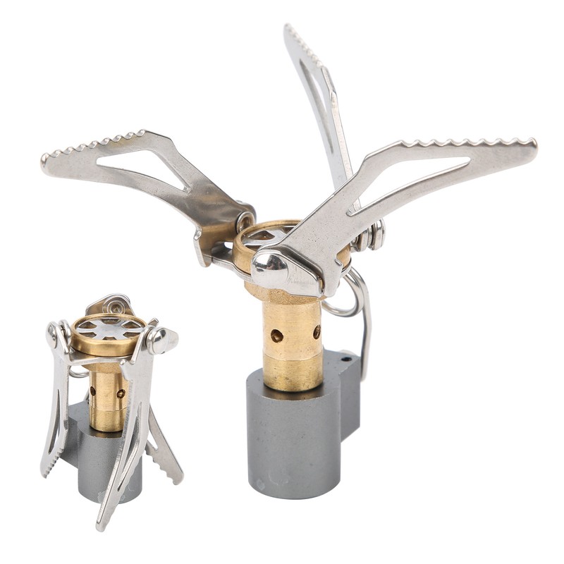 Outdoor Mini Ultralight Aluminum Alloy Portable Integration Stove for Camping