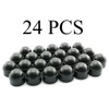 Pro Bamboo Kitchen Bolt Nut Protection Cap 24PCS M8x13 Black
