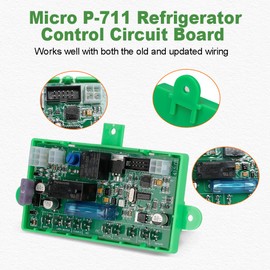 JDMON RV Refrigerator Main Power Control Circuit Board with Protective Cover Compatible with Dometic 2-Way/3-Way RV Part, Replacement for Micro P-711, 2931842.01, 2931843.01, 2932691.017, 2932177.01