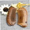 Baluue Natural Sandalwood Anti-Static Fish Hair Comb for Women Creative