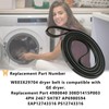 Cykemo Upgraded WE03X29704 Dryer Drive Belt for GE Dryer Replacement