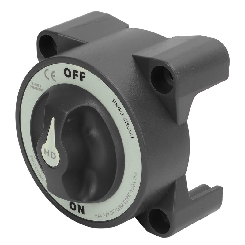 600A Master Battery Power Cut Disconnect Switch Isolator Single Circuit