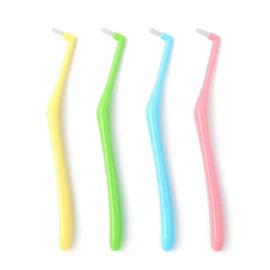One Taft Brush for Dental Oral Care Pecure, S (Soft), Assortment, Set of 12