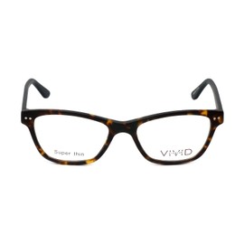 Calabria Viv 867 Cat Eye Reading Glasses +2.75 Black Beige Tortoise Women Chic Reader Fashion Trendy Ladies Eyeglass w/Case