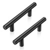 Onateel 30 Pack 5 Inch Cabinet Handles Matte Black Cabinet