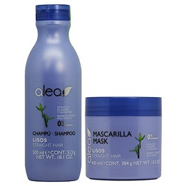 Alea Straight Hair with Bamboo Extract & Keratin Shampoo + Mask"Set"