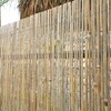 FOREVER BAMBOO Natural Split Rolled Bamboo Fence Panel for Garden