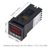 Temperature Controller, Temperature Controller PID Dual Digital Display Alarm Function